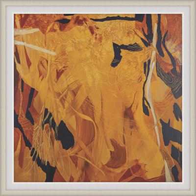 Down To Earth 2 Framed Acrylic Painting Print Canvas