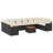 Vidaxl Garden Sofa Set Black