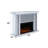 Lathrop Electric Fireplace in Mirrored