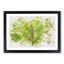 Lines of the Leaf Watercolour - Picture Frame Graphic Art Print-56738692-56738696