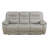 Bollin 85.3'' Genuine Cow Top Leather Power Reclining Living Room 3-Seat Sofa