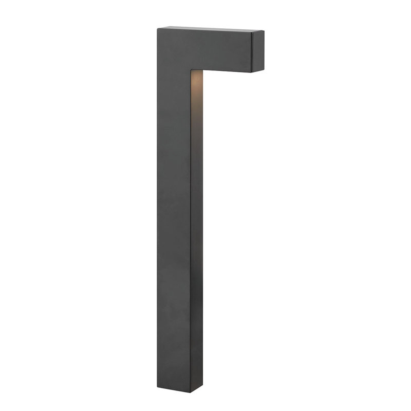 Atlantis Low Voltage Pathway Light, Satin Black