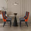 Chaises de salle à manger, chaise de salle à manger rembourrée haut de gamme avec anneau clouté-531111163-507943799-511006614