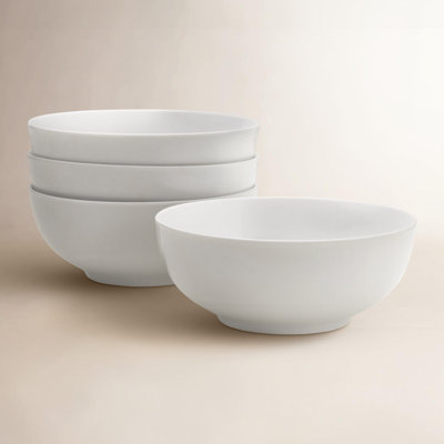 Everyday White Porcelain Cereal Bowl