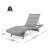 CRETE WICKER CHAISE LOUNGE