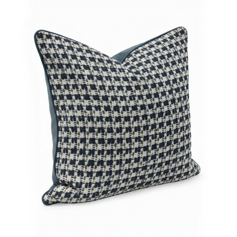 Oreiller Furley bleu marine 24 x 24, Marine, 24"H x 24"W