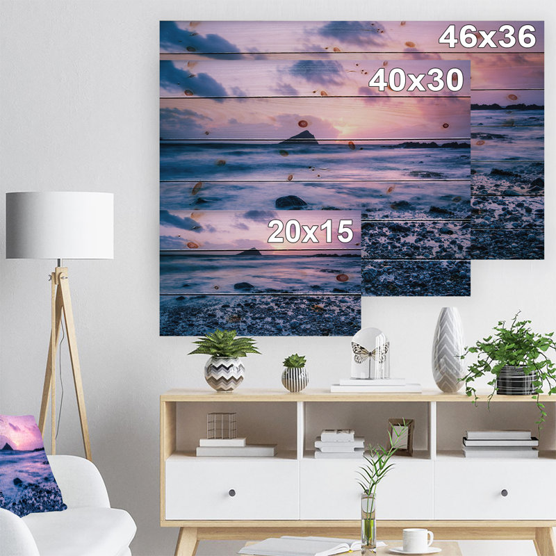 « slow motion ondulations on rocky beach », impression, H 15 po x l 20 po x P 1 po, H 36 po x l 46 po x P 1,5 po