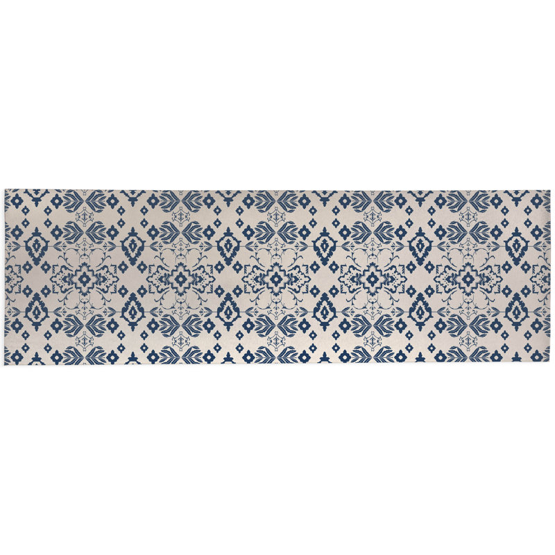Block Outdoor Rug, Runner 2'6" x 8'