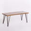 Table basse en bois et métal