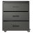 Heavy-Duty Metal Storage Cabinet With Wheels - 3 Drawer Tool Cabinet For Garage, Office, And Home Organizer Solutions-1252794020
