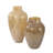 Zynsky Art Glass in Soft Amber- Tall