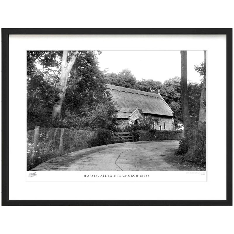 Horsey, All Saints Church C1955 by Francis Frith - Single Picture Frame Print, 60cm H x 80cm W x 2.3cm D
