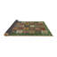 Tapis décoratif multicolore à motif abstrait-257053117