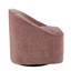 Fauteuil demi-tonneau pivotant de 30 po Casimira-913428635