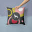 Coussin intérieur/extérieur avec pointeur à poils court allemand