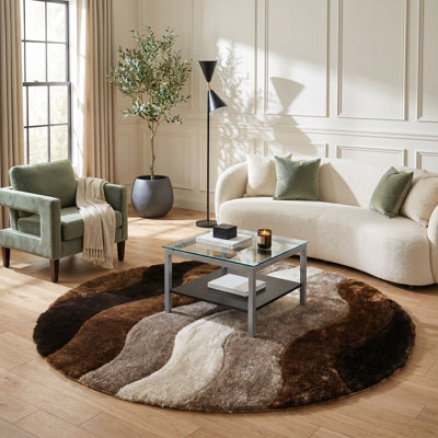 Tapis brun de la collection Garion