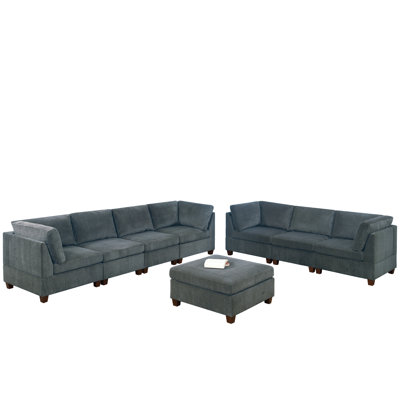 Gautious Upholstered Sectional Reversible
