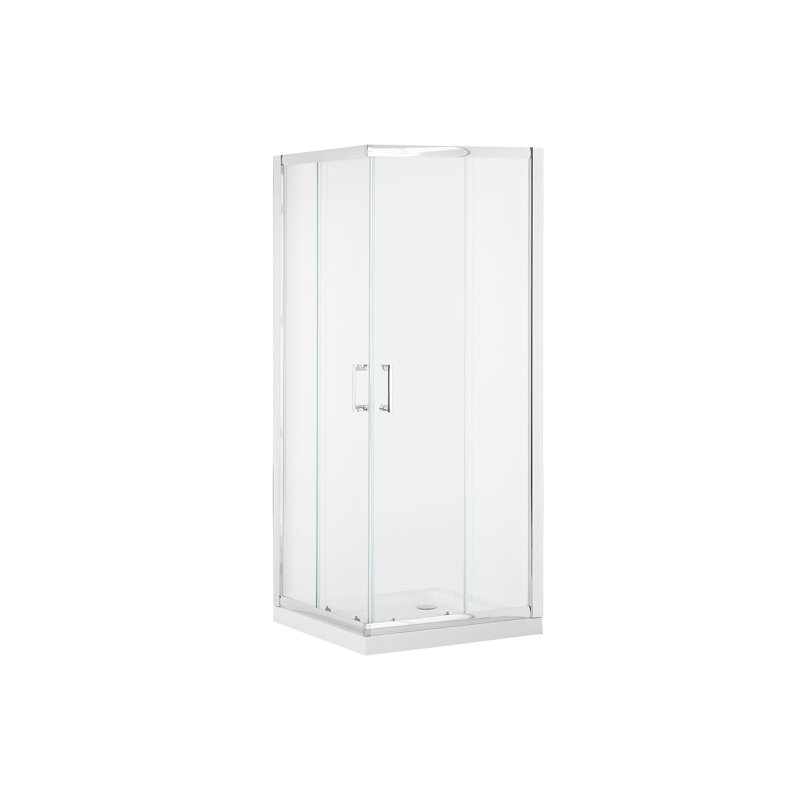 Alsafi Tela Square Shower Enclosure, 185cm H x 80cm W x 80cm D