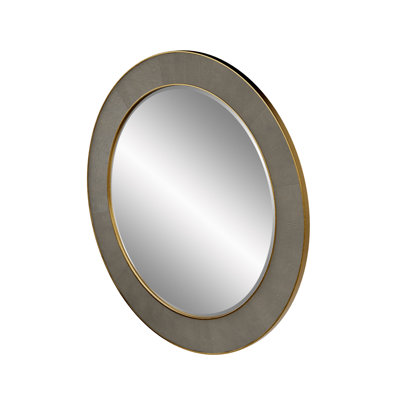 Ambera Solid And Engineered Wood Octagon Mirror