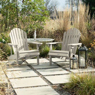 Anette Outdoor Adirondack Set