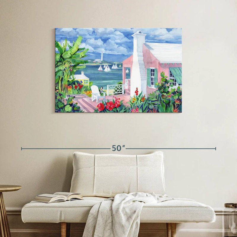 Bermuda Cove, 26" H x 39" W