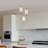 Grasmere 3 - Light Cluster Cylinder Dimmable Pendant with Crystal Accents-1195614567
