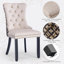 Chaises de salle à manger, chaise de salle à manger rembourrée haut de gamme avec anneau clouté-531111140-507943793-511006614