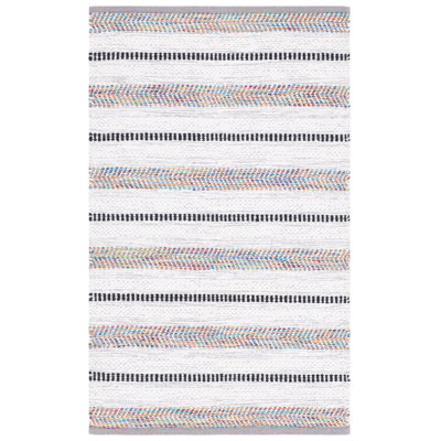 Tapis rayé en coton Borghi Montauk