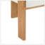 Ensemble de 2 chaises de salle à manger avec dossier coussiné, tissu bouclé, structure en bois massif de couleur naturelle-283535845-283535842