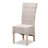 18.1'' H Upholstered Mahogany Parsons Chair-211186690-211186689