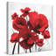 «Big Red Poppies I», impression sur toile-31590854