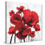 «Big Red Poppies I», impression sur toile-31590855