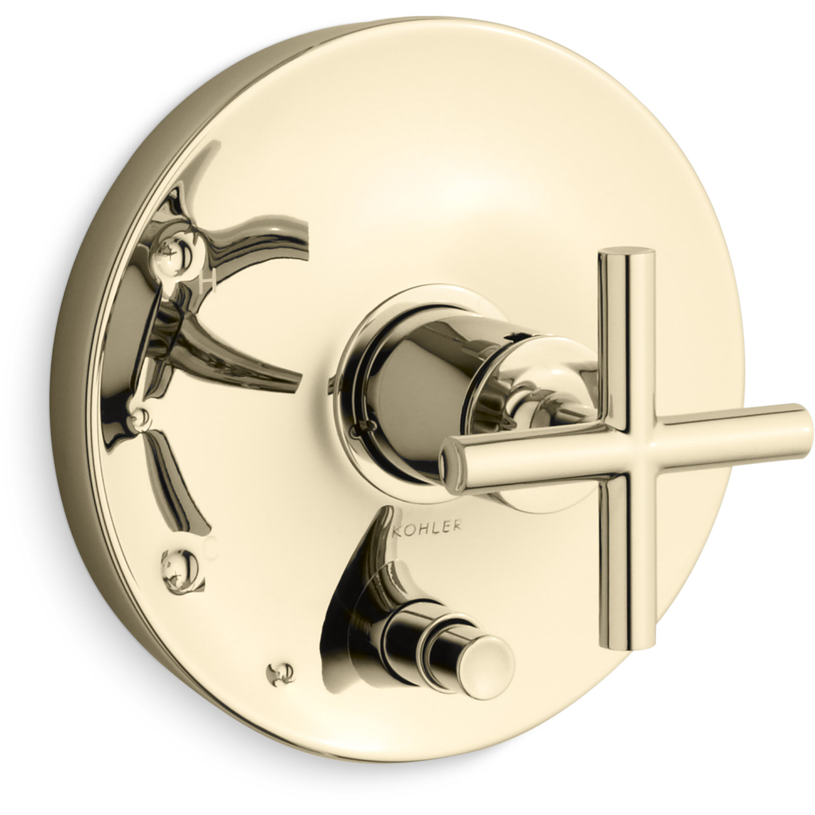 Purist Rite-Temp Pressure-Balancing Valve Trim, Vibrant French Gold