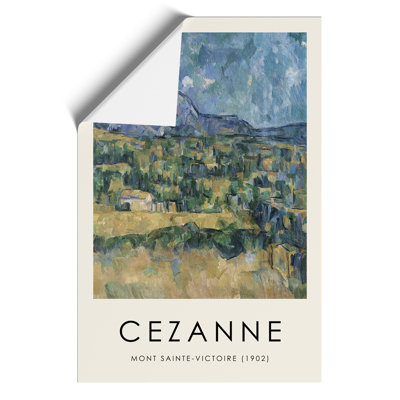 Mont Sainte Victoire Vol.2 by Paul Cezanne - No Frame Print