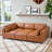 Drua 6-Piece Leather Modular Sectional Sofa