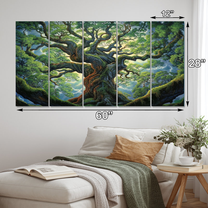 Ensemble de 5 décorations murales