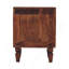 Table de chevet en bois Harper, brun, 2 tiroirs-522027923