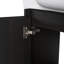 Meuble-lavabo mural 28 po avec lavabo en céramique blanche et porte à fermeture en douceur, emballage KD-132915523-132915525