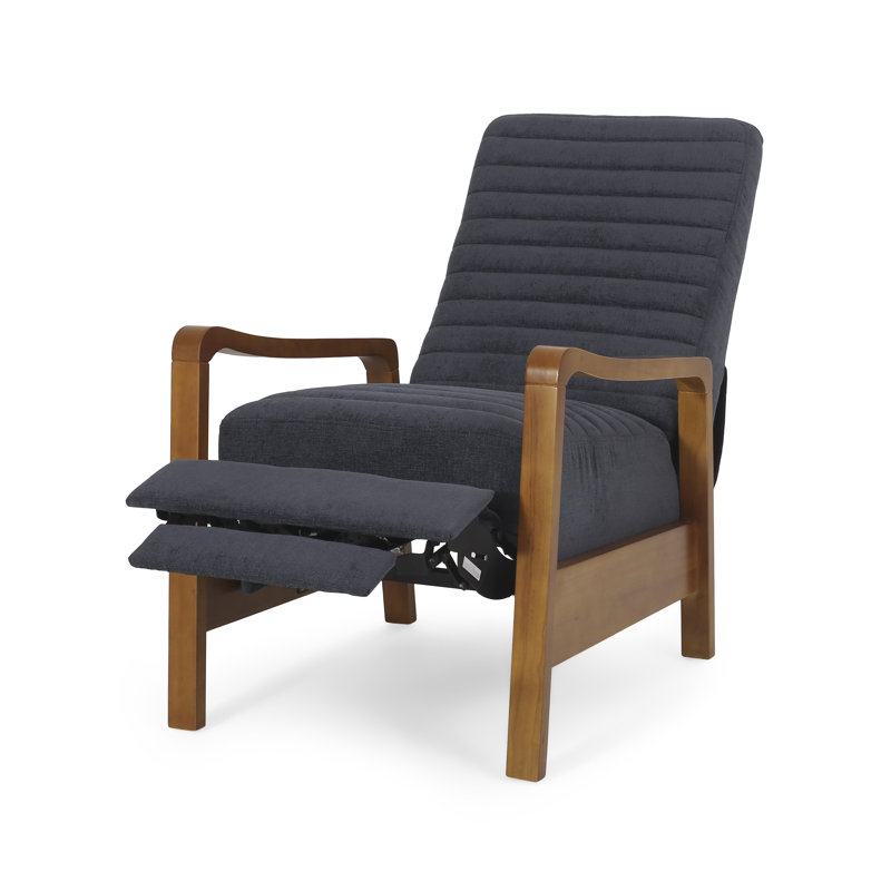 Fauteuil inclinable Kalstrom, Polyester gris anthracite