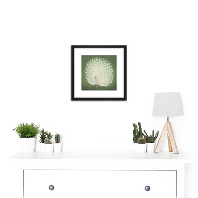 Peacock Japanese by Ohara Koson - Single Picture Frame Painting