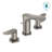 TOTO® GO Series 1.2 GPM Two Handle Widespread Bathroom Sink Faucet with Drain Assembly, Brushed Nickel-48776864