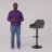 Tabourets de bar rotatifs 2 pièces Eastway-1761567232