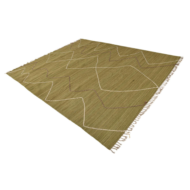 Tapis olive Jessen