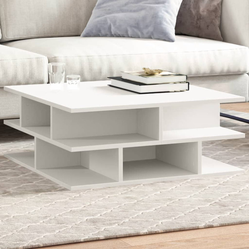 Pierina Frame Coffee Table, White