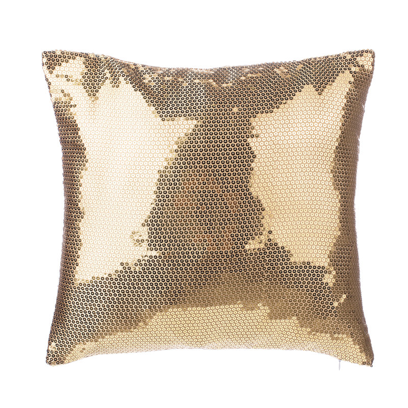 Nonatum Square Cushion, Gold