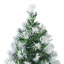 Green Spruce Flocked/Frosted Christmas Tree-302568580-389640347
