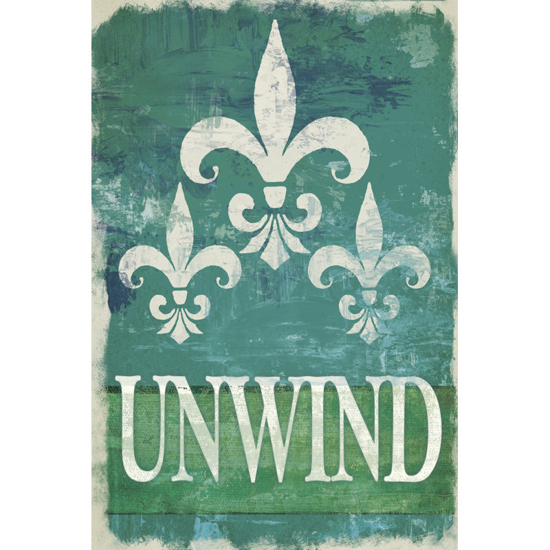 Renew Unwind II by Pied Piper Creative - Wrapped Canvas Print, 46cm H x 30cm W
