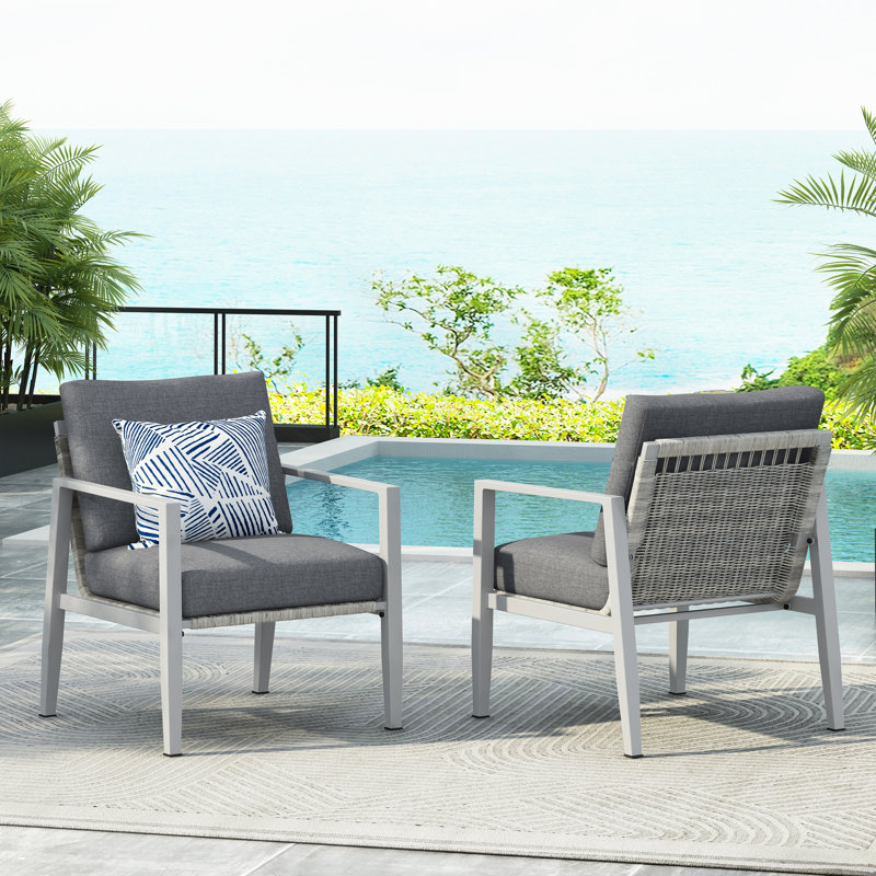 Méridienne en aluminium avec réglages polyvalents et coussins confortables, Argent argent
