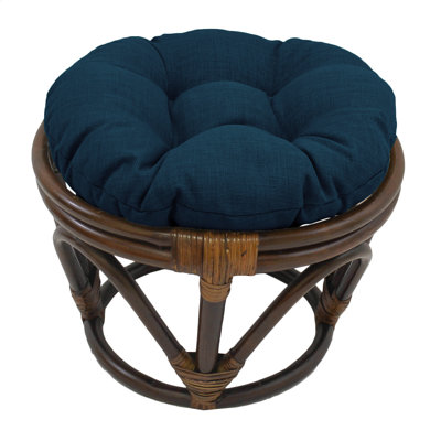 Repose-pieds d'extérieur avec coussin Arvina
