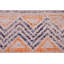 Tapis gris / orange Southwestern